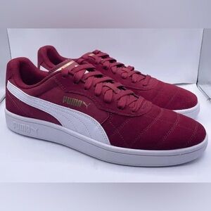 Puma Men’s Astro Kick Burgundy Low-Top Classic Sneakers
